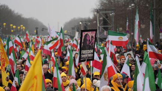Demonstration für Freiheit im Iran