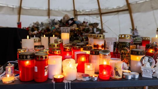 Gedenken in Crans-Montana