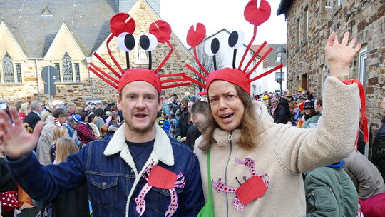 Auch die Eltern hatten ihren Spaß.