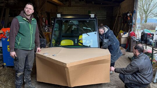 Die Vorbereitungen auf den Abendumzug in Braubach laufen auf Hochtouren.