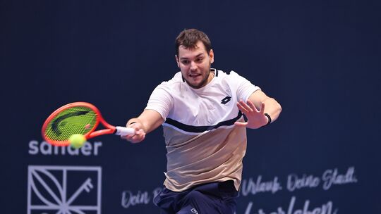 Der Sieger der Koblenz Tennis Open: Pawel Kotow setzte sich im Finale gegen Tom Gentzsch mit 6:4, 1:6, 7:6 durch.