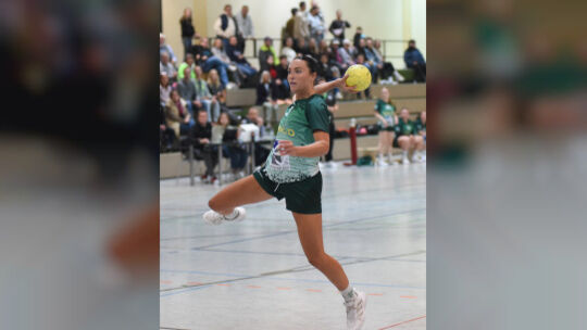 Treffsicherste Werferin des HSV Sobernheim: Saskia Zentellini erzielt im Duell mit dem ungeschlagenen Spitzenreiter TSG Haßloch