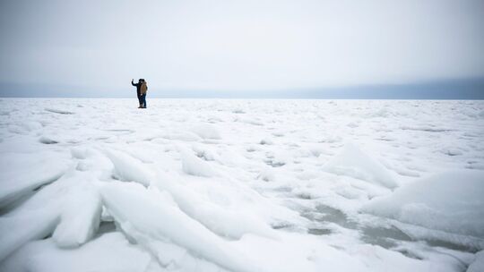 Winter an der Ostseeküste