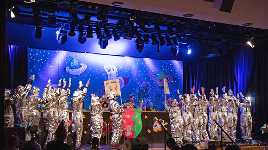 Auftritt der Tanzgruppe "Big Hands".