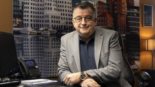 Der Bad Marienberger Unternehmer Stefan Weber ist nicht nur passionierter Jäger, sondern für sein Unternehmen Ebener Fassaden im