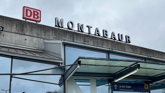 Am ICE-Bahnhof Montabaur kommt es in dieser Woche zu Fahrplanänderungen.