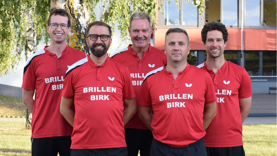 Dem VfR Simmern II (von links mit Björn Arend, Joachim Baustert, Martin Müller, Julio Perez Rua und Tobias Henrich) gelang beim