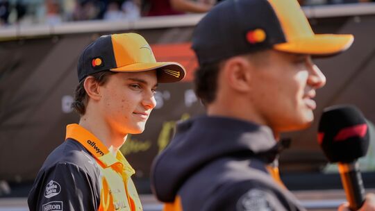 Oscar Piastri und Lando Norris