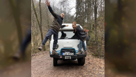 Für Dominik und Jana Bouffleur geht es bald los: Im März starten sie ihre Reise Richtung Mongolei mit ihrem UAZ Buchanka.