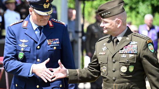 General Ingo Gerhartz und General Christopher G. Cavoli