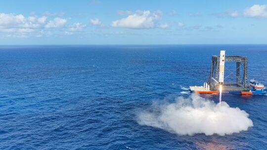 China testet Rakete und Raumkapsel für Mondmission