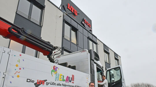 Unternehmer Manfred Graffe und dessen Tochter Sarah Walldorf, die als Prokuristin der LTG fungiert, freuen sich auf den Einsatz