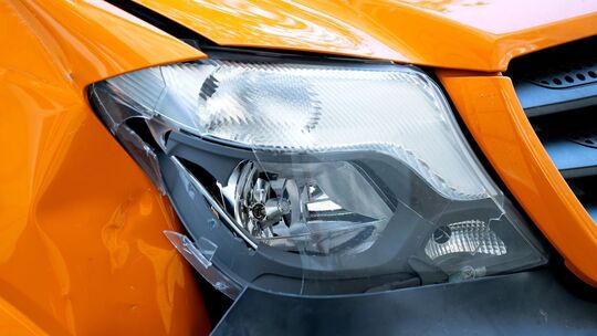 Blechschaden am Auto Blechschaden am Auto