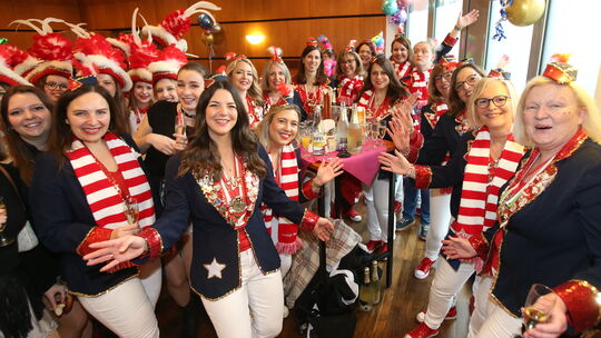 Die Lustigen Weiber aus Weitersburg sind auch am Vormittag in der VG Vallendar unterwegs. Nachmittags geht es dann in ihrem eige