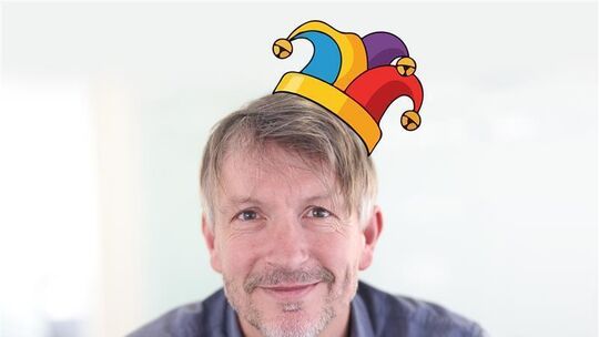 Unser närrischer Reporter Mirko Bernd.