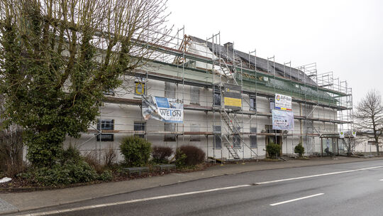 Mitten im Umbau ist das Gebäude in der Jahnstraße 22 in Westerburg. Der Verein "Frauen gegen Gewalt" will dort im Sommer einzieh