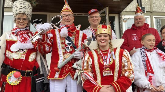 Im Handumdrehen hatte das Wissener Dreigestirn den Rathausschlüssel an sich genommen.