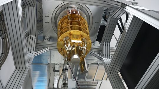 Inbetriebnahme des Quantencomputers