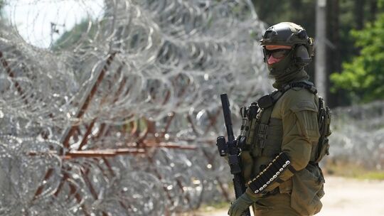 Polens Grenze zu Belarus