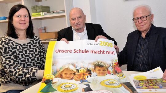 Das Schulprojekt Klasse 2000 ermöglicht 193 Grundschulklassen in der Region einen externen Sachunterricht. Herbert Wirzius von d