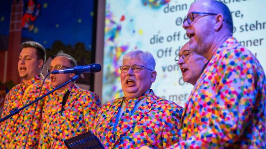 Rockiger Auftritt: Die Hofsänger waren eine Wucht.