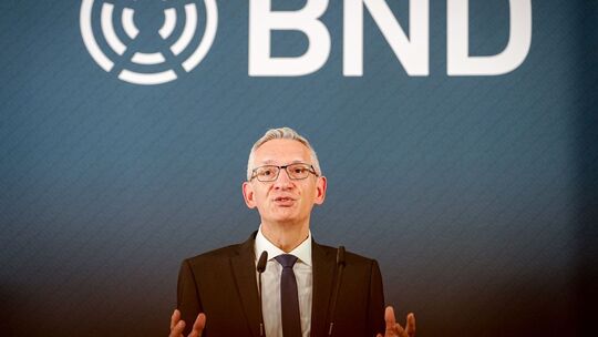 Amtsantritt des neuen BND-Präsidenten Jäger Amtsantritt des neuen BND-Präsidenten Jäger