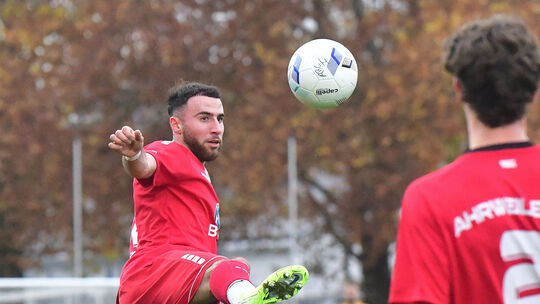Ahrweilers Ümit Kuzu trug sich beim 3:2-Sieg gegen den SSV Merten in die Torschützenliste ein.
