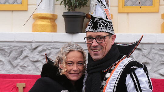 Glees: Regenten der Gleeser Jubiläumssession, Prinz Marko I. und Prinzessin Birgit I.
