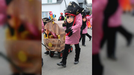 Die Dohlemer Kabbesköpp waren als Piraten unterwegs.