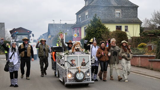 Auf Safari begaben sich diese Bundenbacher.