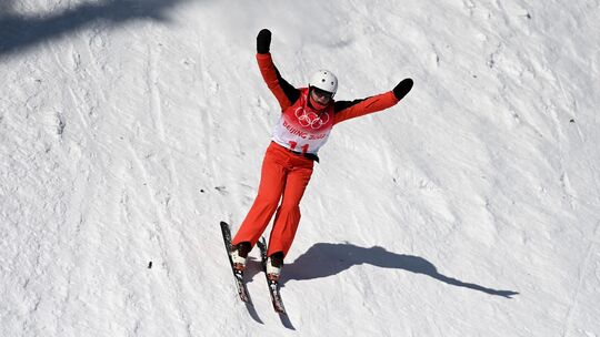 Ski-Akrobatin Emma Weiß