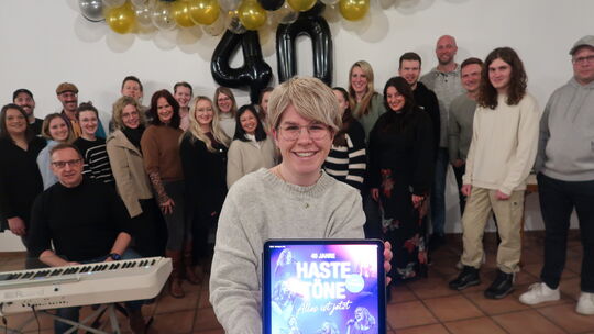 40 Jahre "Haste Töne": Seinen runden Geburtstag und seine Erfolgsgeschichte feiert der Chor mit zwei Konzerten in der Betzdorfer