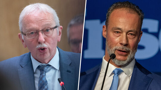 Werden wahrscheinlich keine Freunde mehr: Michael Frisch (links) und Jan Bollinger.