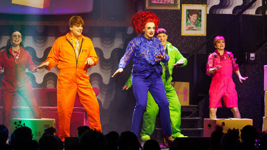 Die Show "Rosa Bütt" im Cafe Hahn in Koblenz