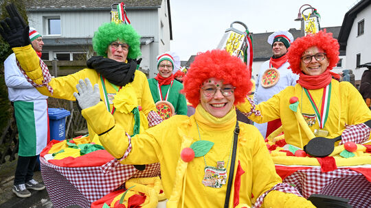 Der SSC Schwall begeistert Jahr für Jahr mit besonders liebevoll gestalteten Kostümen. In diesem Jahr war das Motto: Pizza, Past