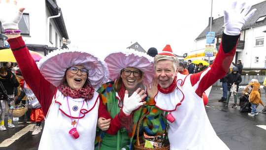 Kölbingen: Mit viel Freude, aber auch ein wenig Wehmut, wird noch einmal der Karneval mit einem kräftigen Helau und bunten Kostü