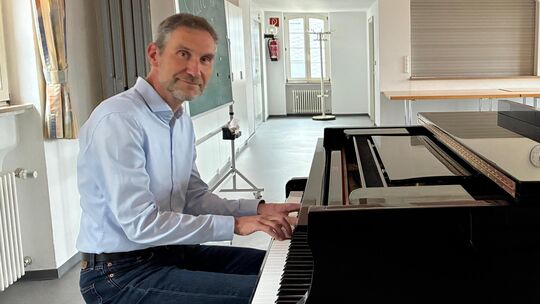 Volker Klein ist seit mehr als 30 Jahren Kirchenmusiker in Kastellaun. Er ist der künstlerische Leiter des Musikforums Kastellau