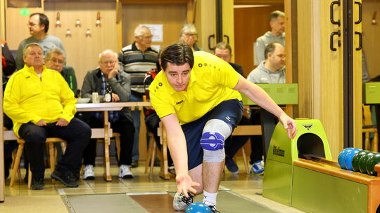 Matthias Bender, Mannschaftsführer des TuS Kirchberg, hofft auf den großen Wurf Klassenverbleib mit seinem Team in der Bundeslig