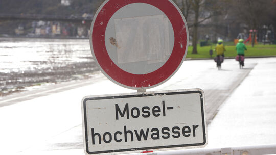 Ein Auf und Ab der Wasserstände der Flüsse in Rheinland-Pfalz haben die Experten für diese Woche prognostiziert. Inzwischen zeic