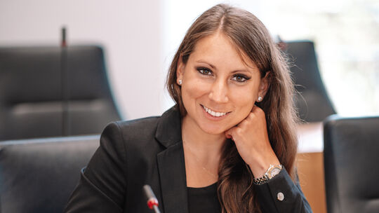 Lisa-Marie Jeckel von den Freien Wählern kandidiert wieder für ein Landtagsmandat.