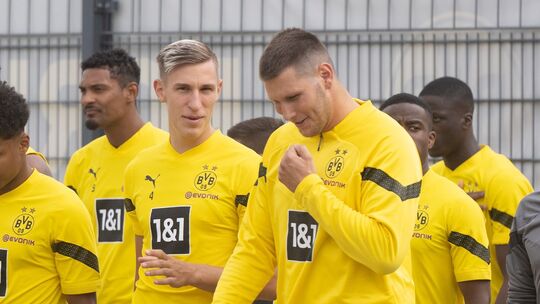 Nico Schlotterbeck und Niklas Süle Nico Schlotterbeck und Niklas Süle
