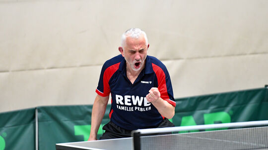 Ehrgeizig wie eh' und je: Routinier Zsolt-Georg Böhm kämpft nach langer überaus erfolgreicher Karriere auch mit 63 Jahren an der