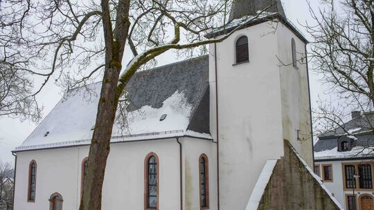 Die evangelische Kirche in Baumholder.