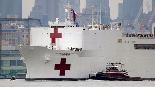Lazarettschiff «USNS Comfort»