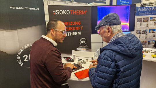 Das Thema Energie bewegt viele Besucher der Immobilien Messe in der Koblenzer Rhein-Mosel-Halle.