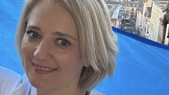 Maryana Boyko-Kempski: Die aus der Ukraine stammende Zahnärztin ist Vorsitzende des Ukrainischen Vereins Mainz, bei dem viele F Maryana Boyko-Kempski: Die aus der Ukraine stammende Zahnärztin ist Vorsitzende des Ukrainischen Vereins Mainz, bei dem viele F