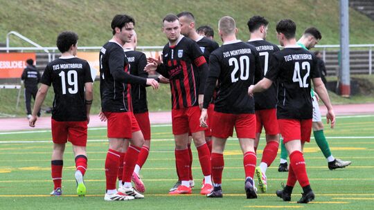 Vier Spiele, vier Siege: Der TuS Montabaur hatte in der Wintervorbereitung Grund zu jubeln.