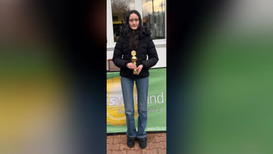 Platz drei im Endklassement der U18: Amina Arndt vom TC Blau-Weiß Bad Kreuznach.