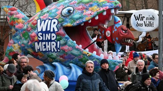 Protest gegen AfD-Treffen