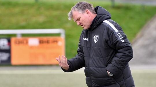 Der Wirgeser U17-Trainer Sascha Münz haderte nach dem späten Gegentreffer in Trier.